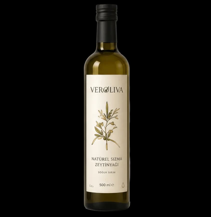 Veroliva Reserve Gold 500 ml natürel sızma zeytinyağı şişesi